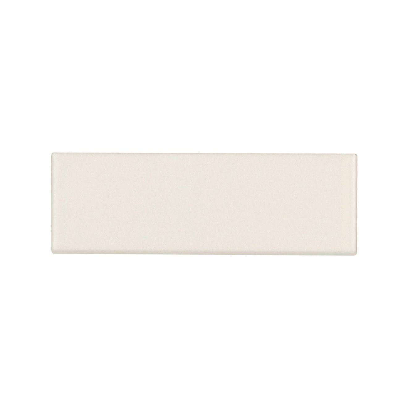 Bedrosians Traditions Bullnose 2" x 6" Ceramic Bullnose Biscuit