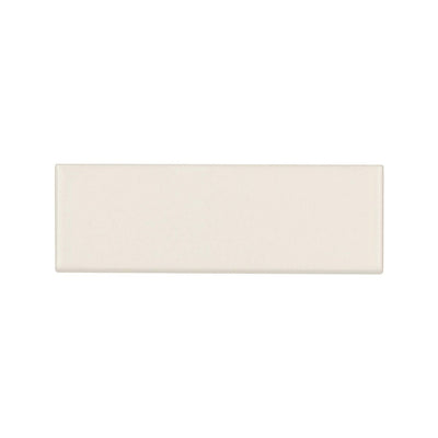 Bedrosians Traditions Bullnose 2" x 6" Ceramic Bullnose Biscuit