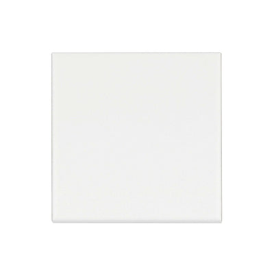 Bedrosians Traditions Bullnose 6" x 6" Ceramic Bullnose Ice White Matte