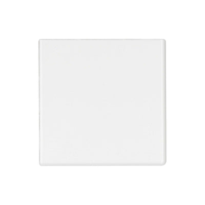 Bedrosians Traditions Bullnose Corner 6" x 6" Ceramic Bullnose Ice White Matte