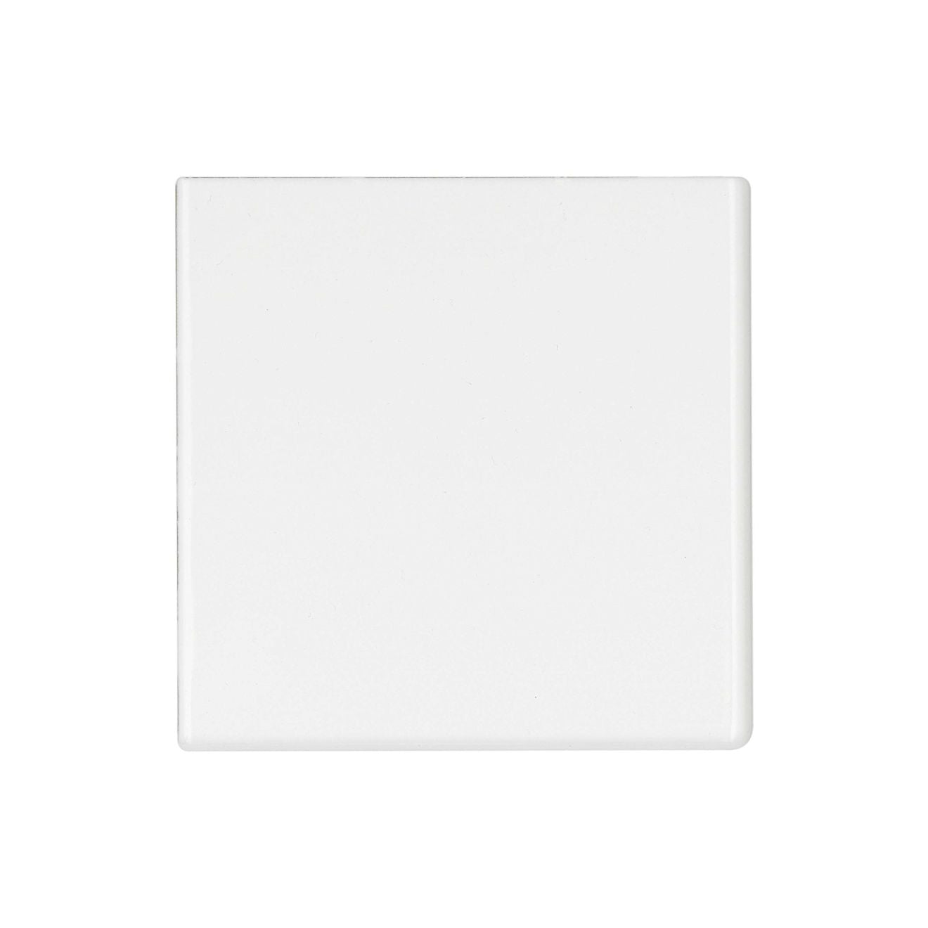 Bedrosians Traditions Bullnose Corner 6" x 6" Ceramic Bullnose Ice White