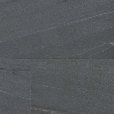 Bedrosians Urban 2.0 24" x 48" Raven Black Porcelain Tile