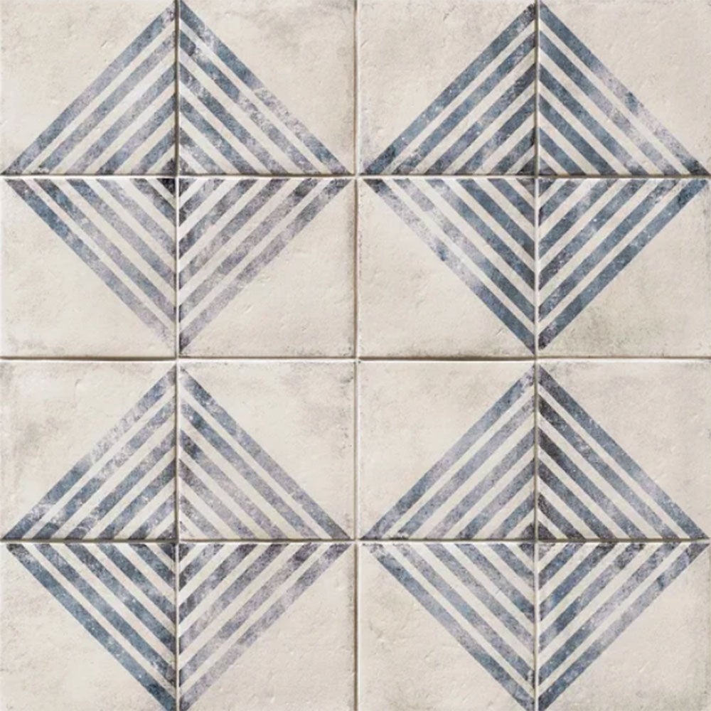 Bedrosians Vivace 9" x 9" Atlantic Porcelain Tile