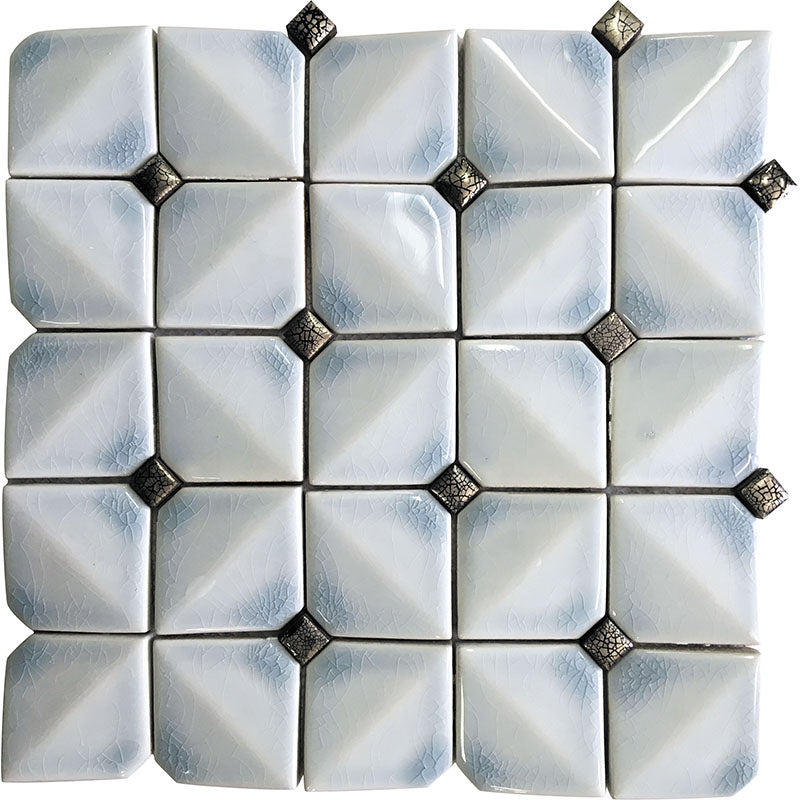 MIR Mosaic Ceramique 12" x 12" Ceramic Mosaic