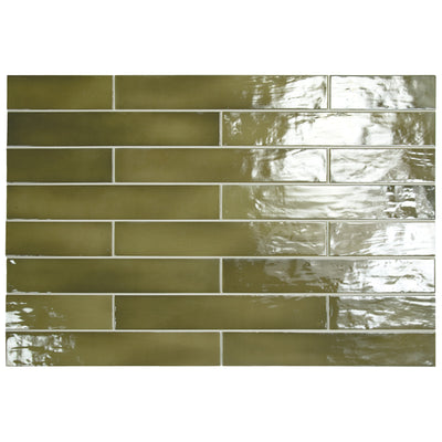 MIR Mosaic Cire 2.6" x 16" Ceramic Tile