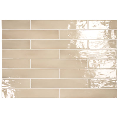 MIR Mosaic Cire 2.6" x 16" Ceramic Tile