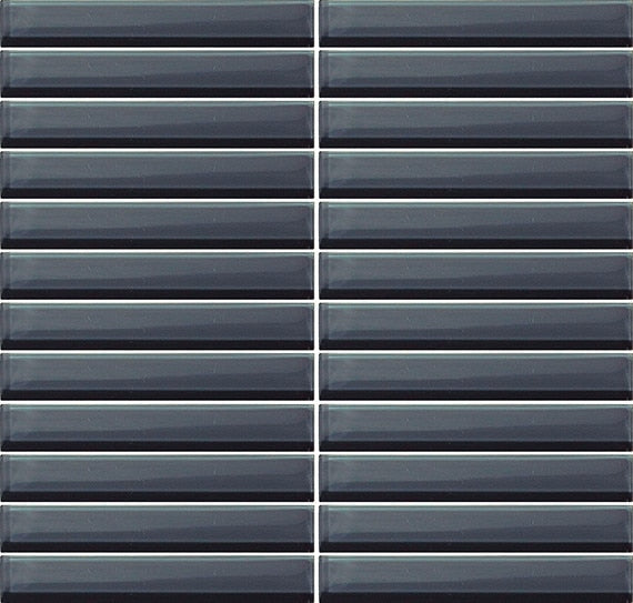 Mohawk® Color Wave Silver Mink 12 x 12 Glass Mosaic Tile