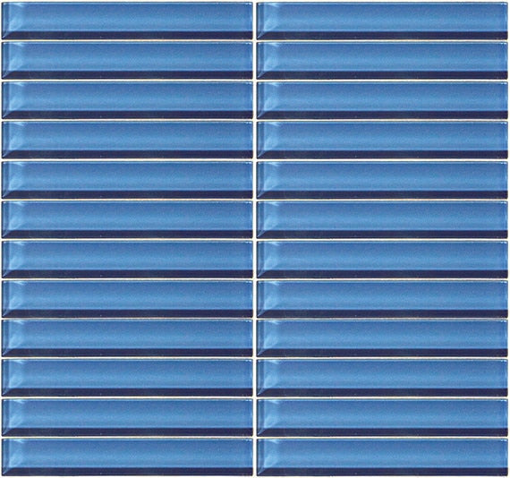 Mohawk® Color Wave Silver Mink 12 x 12 Glass Mosaic Tile