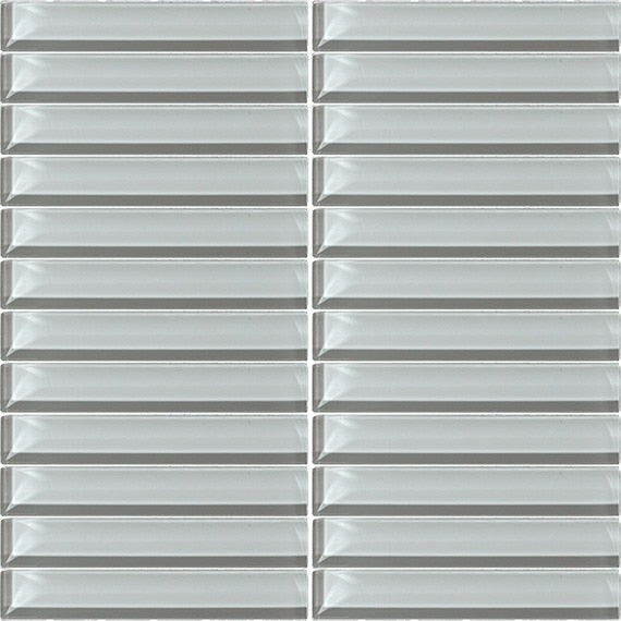 Mohawk® Color Wave Silver Mink 12 x 12 Glass Mosaic Tile