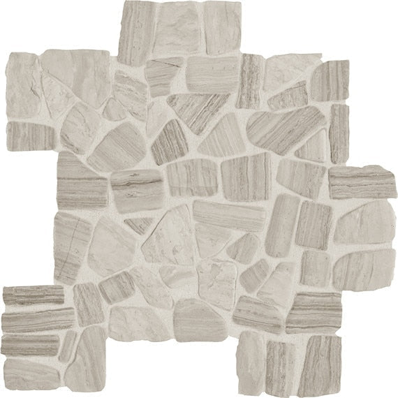Daltile Decorative Accents River Pebble 13" x 13" Natural Stone Mosaic