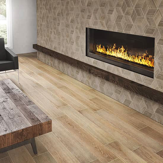 Daltile Emerson Wood 6" x 48" Hickory Pecan Porcelain Tile