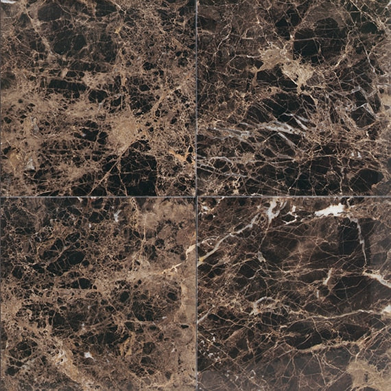 Daltile Marble 12" x 12" First Snow Elegance Honed Marble Tile