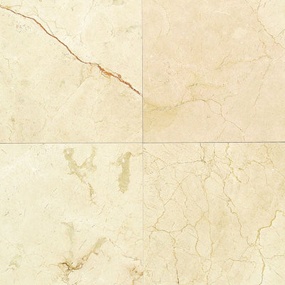 Daltile Marble 12" x 12" Empyrean Ice Honed Marble Tile