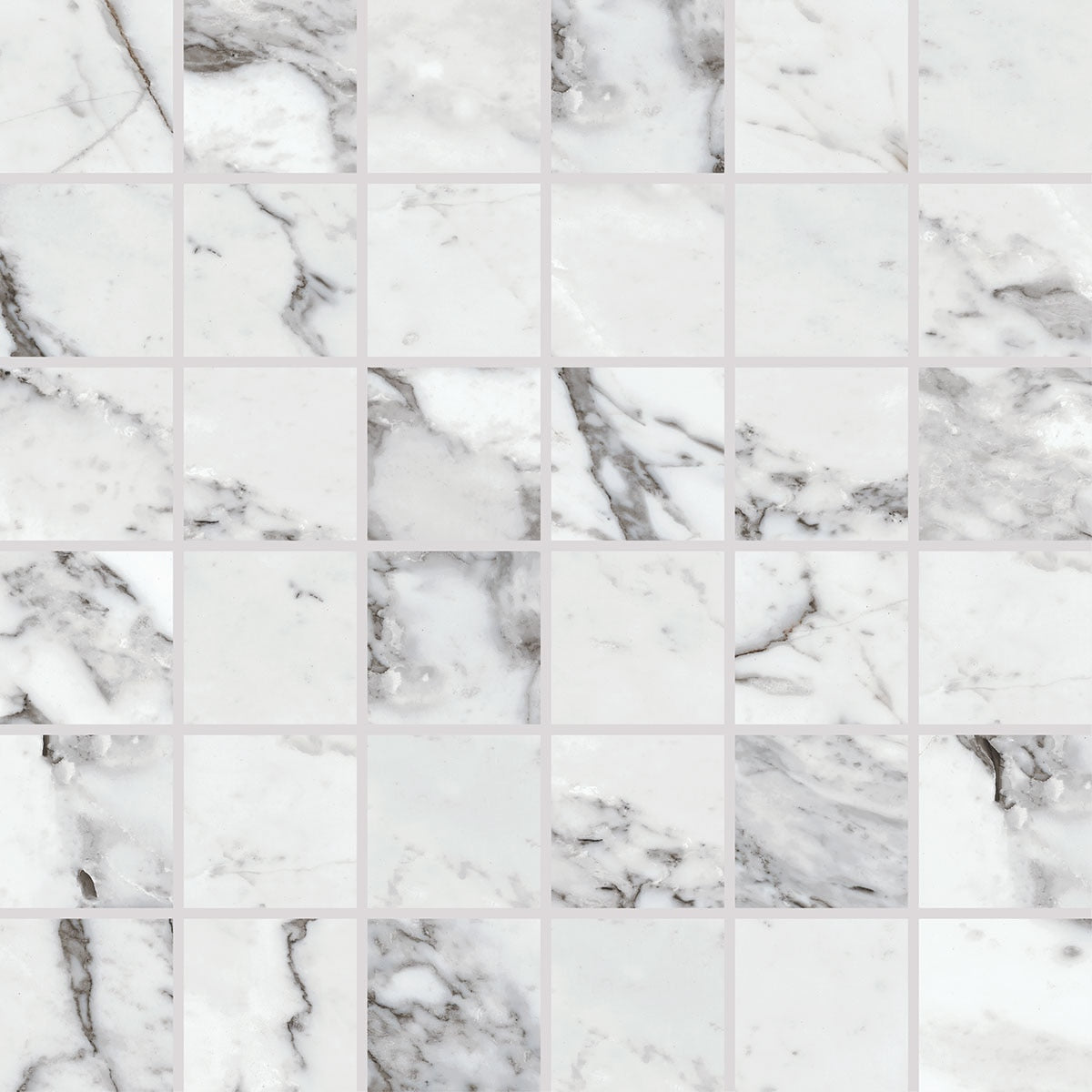 Daltile Marble Attache Lavish 2 x 2 11.75" x 11.75" Porcelain Mosaic