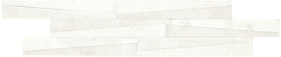 Daltile Marble Wedge 5" x 24" Stormy Mist Polished Marble Mosaic