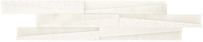 Daltile Marble Wedge 5" x 24" Empyrean Ice Polished Marble Mosaic