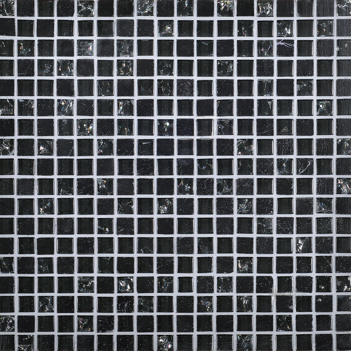 Daltile Marvel 12" x 12" Charm Stone & Glass Mosaic
