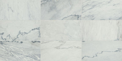 Daltile Raine 3" x 9" Cumulus Grey Honed Marble Tile