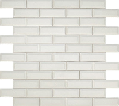 Daltile Revalia 2 x 6 11.69" x 14.63" Centennial White Ceramic Mosaic
