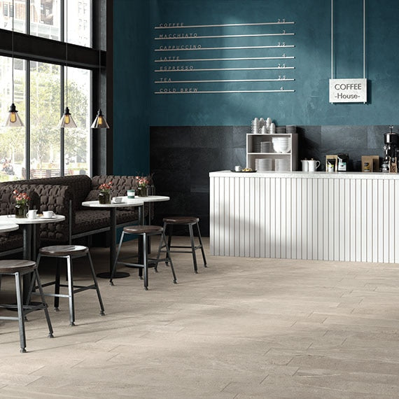 Daltile Society 8" x 48" Monument White Porcelain Tile