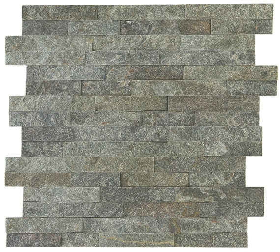 Daltile Stacked Stone 6" x 24" Shanghai Rust Natural Stone Tile