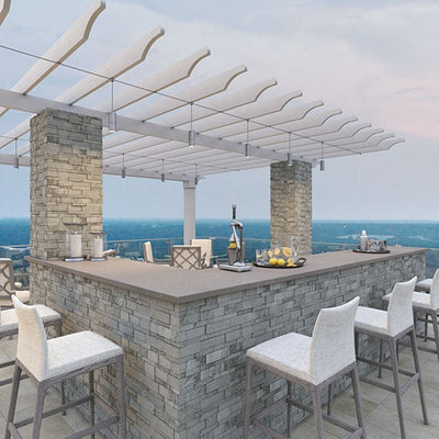 Daltile Stacked Stone Corner 6" x 24" Imperial Falls Natural Stone Tile
