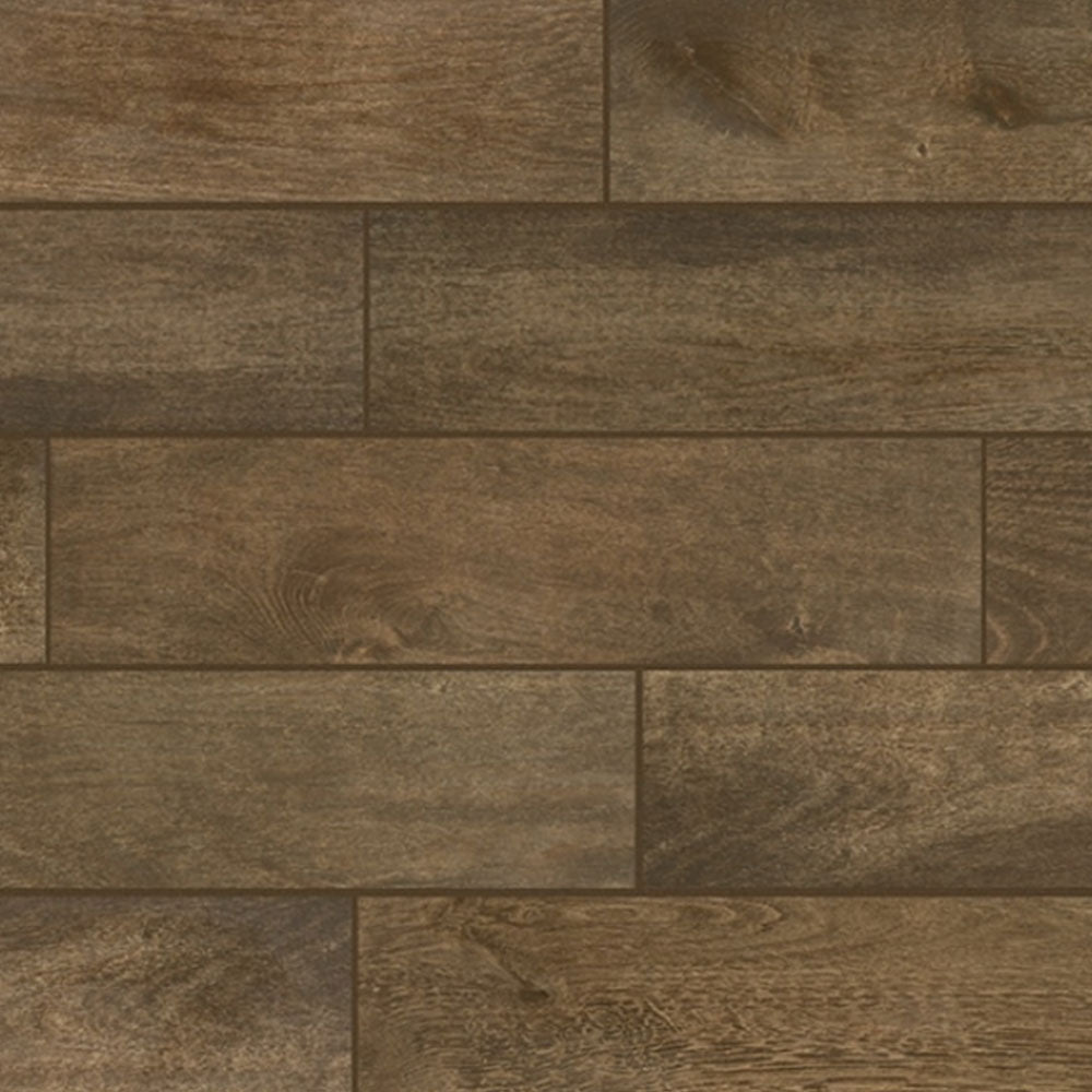 Daltile Valence 6" x 24" Brown Porcelain Plank