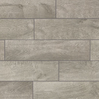 Daltile Valence 6" x 24" Gray Porcelain Plank