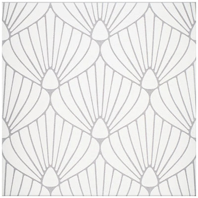 Roca Tile Epoque Shell 8" x 8" Ceramic Tile