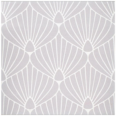 Roca Tile Epoque Shell 8" x 8" Ceramic Tile