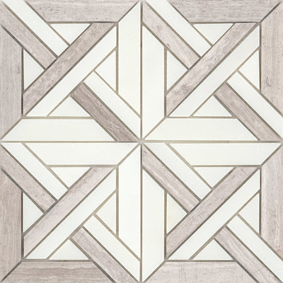 Emser Allure 12" x 12" Marble Mosaic