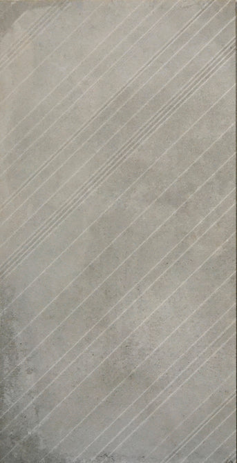Emser Borigni Diagonal 18" x 35" White Porcelain Tile