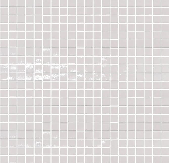 Emser Galore 13" x 13" White Glass Mosaic
