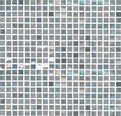Emser Galore 13" x 13" Silver Glass Mosaic