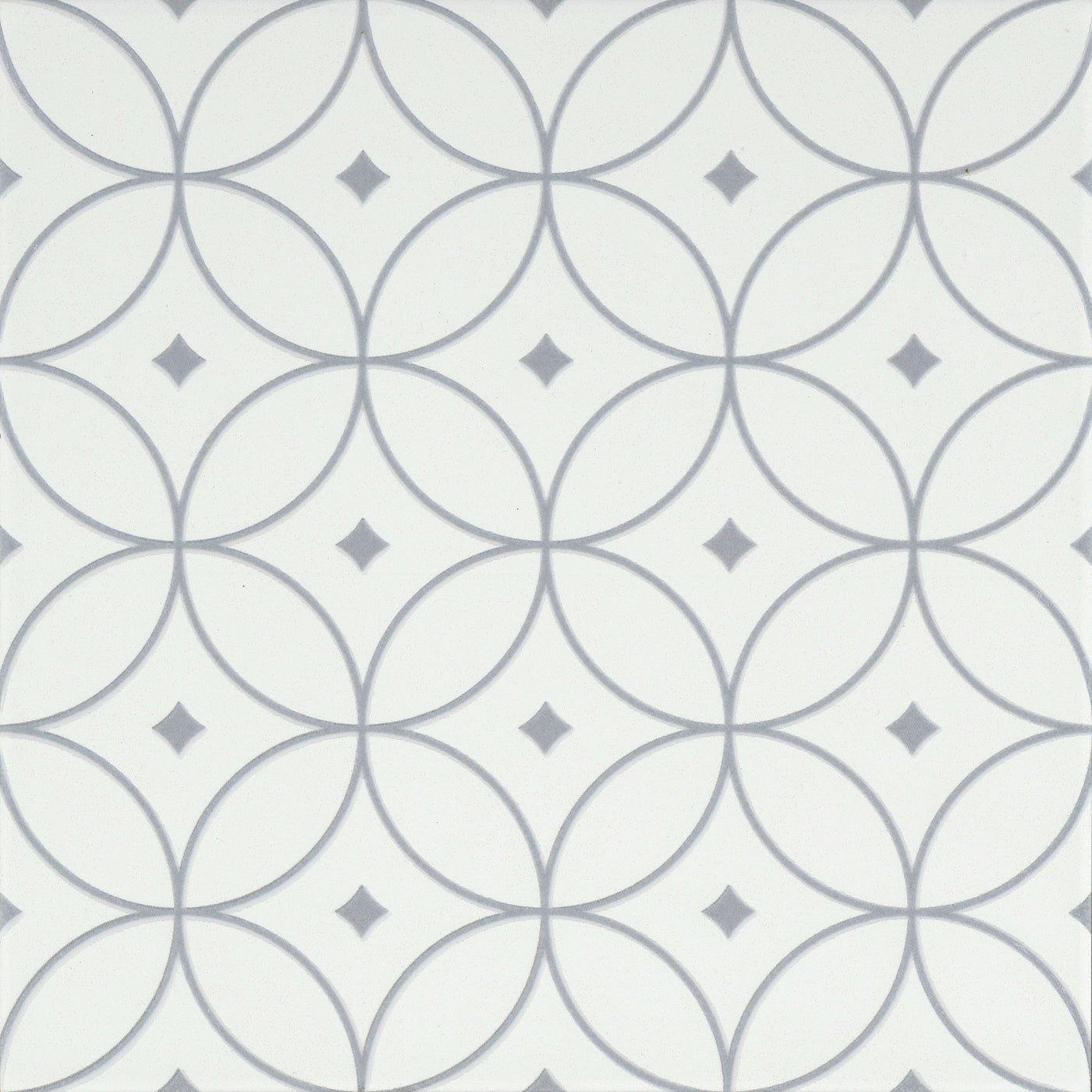 Emser Geometry 10" x 10" Atom Gray Porcelain Tile