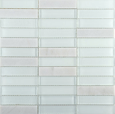 Emser Illumina 12" x 12" Flare Mosaic Glass Mosaic