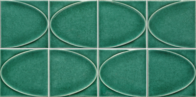 Emser Mizu 8" x 16" Ceramic Mosaic
