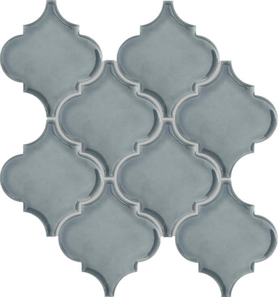 Emser Morocco 10" x 11" Fawn Arabesque Ceramic Mosaic