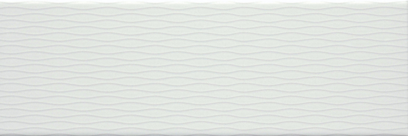 Emser Motif II 4" x 12" Lace White Ceramic Tile