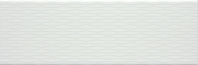 Emser Motif II 4" x 12" Lace White Ceramic Tile