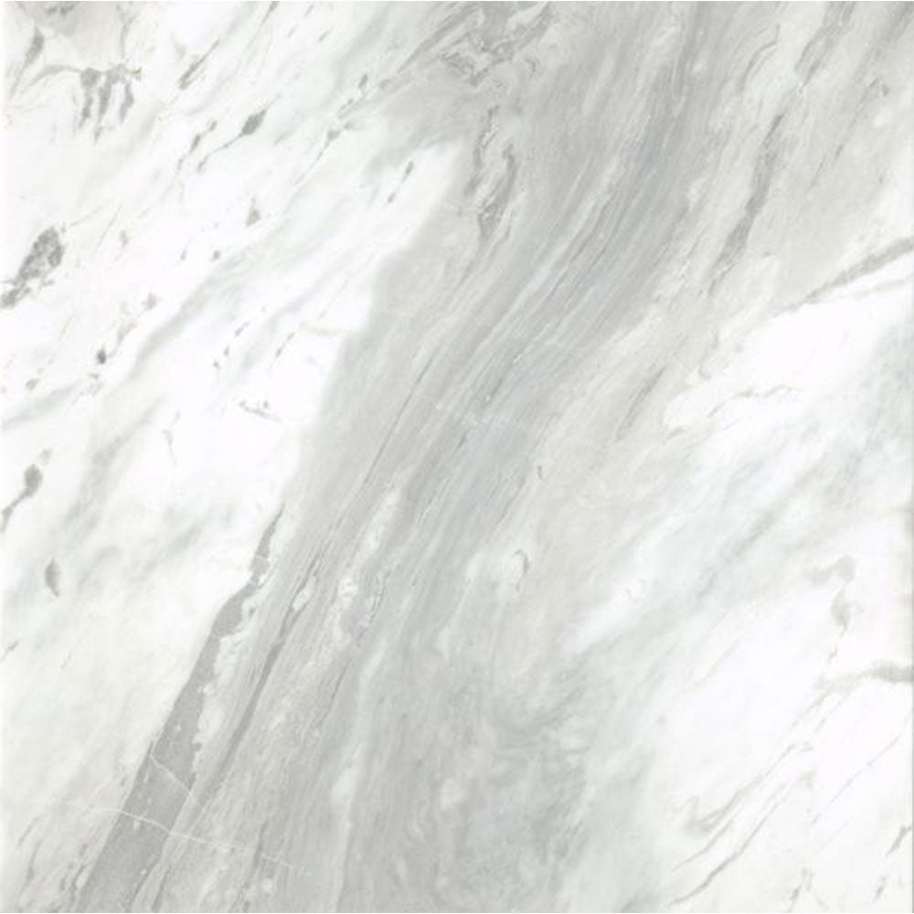 Emser Parian 18" x 18" White Marble Tile