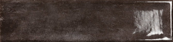 Emser Raku 3" x 12" Charcoal Glossy Ceramic Tile