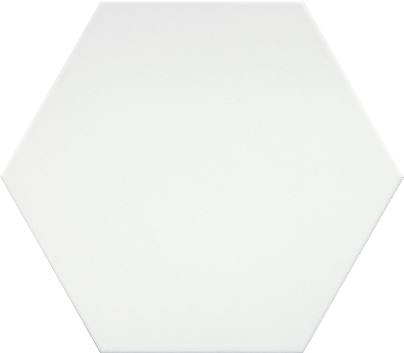 Emser Rhythm 11" x 13" Hex White Porcelain Tile
