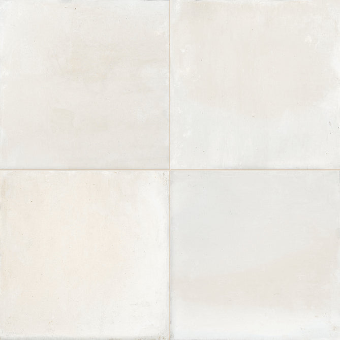 Emser Senora 18" x 18" Bianco Porcelain Tile