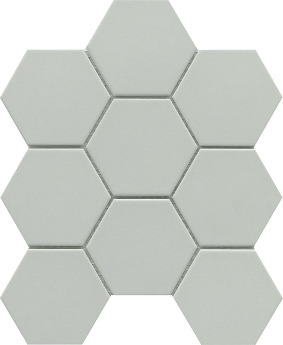 Emser Source 9" x 10" Gray Porcelain Mosaic