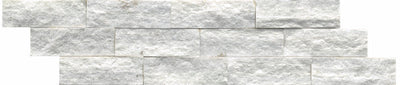 Emser Structure 6" x 24" Gray Stacked (Marble) Natural Ledger
