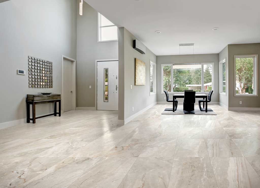 Floors 2000 Marbles Rectified 24" x 48" Porcelain Tile (Special Order) Marmo Nero Polished
