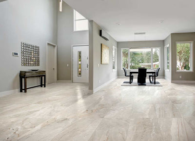 Floors 2000 Marbles Rectified 24" x 48" Porcelain Tile (Special Order) Marmo Nero Polished