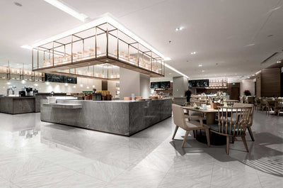 Floors 2000 Marbles Rectified 24" x 48" Porcelain Tile (Special Order) Volakas Silk Polished