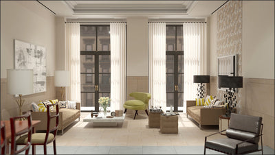 Florida Tile East Village 24" x 48" Porcelain Tile Stuyvesant Charcoal